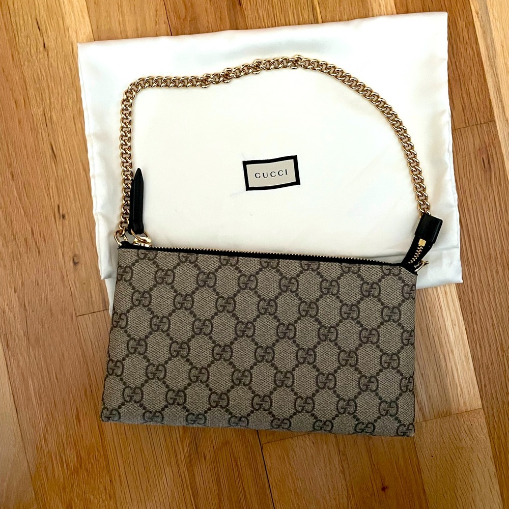 Gucci Pouch Monogram Canvas